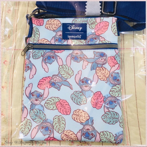 Loungefly Disney Stitch Passport Crossbody - Picture 5 of 7
